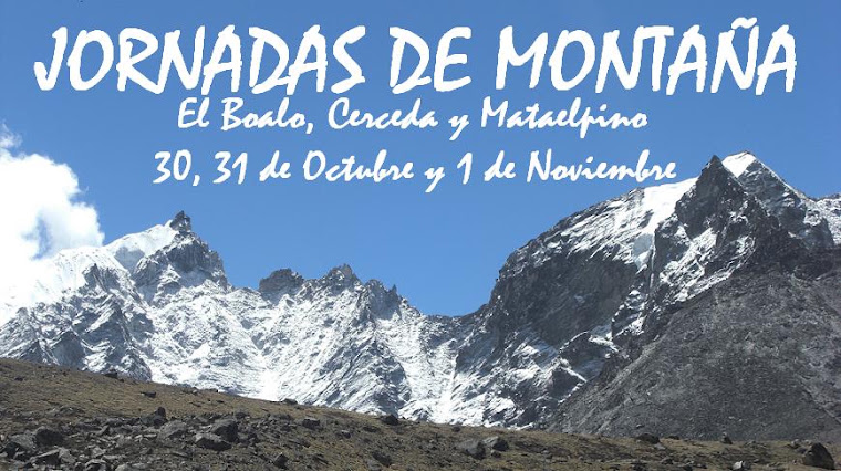 JORNADAS DE MONTAÑA EL BOALO CERCEDA MATAELPINO
