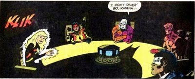 What was Batman hiding? Yet another entrance?