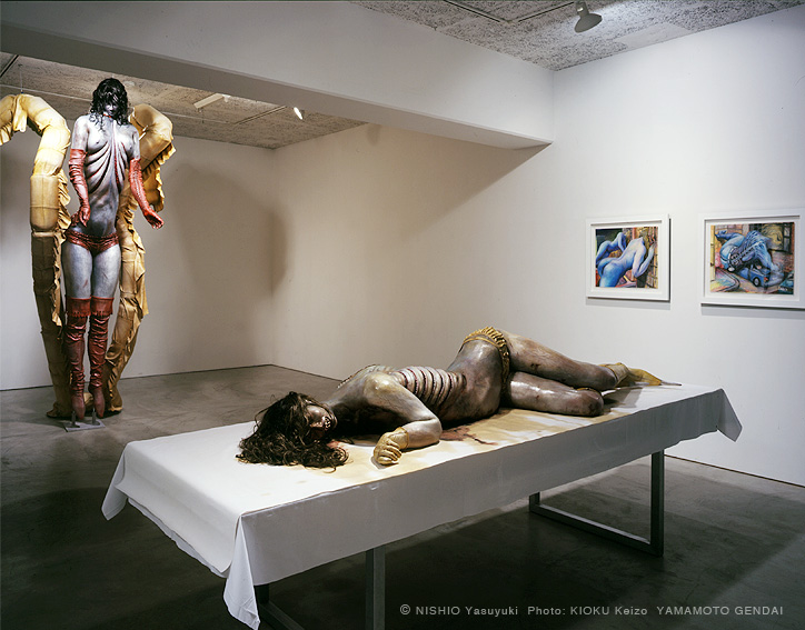 美術生活 西尾康之展 Drown 山本現代 09年1月10日 ２月７日