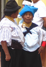 Indigenous in Otovalo, Ecuador