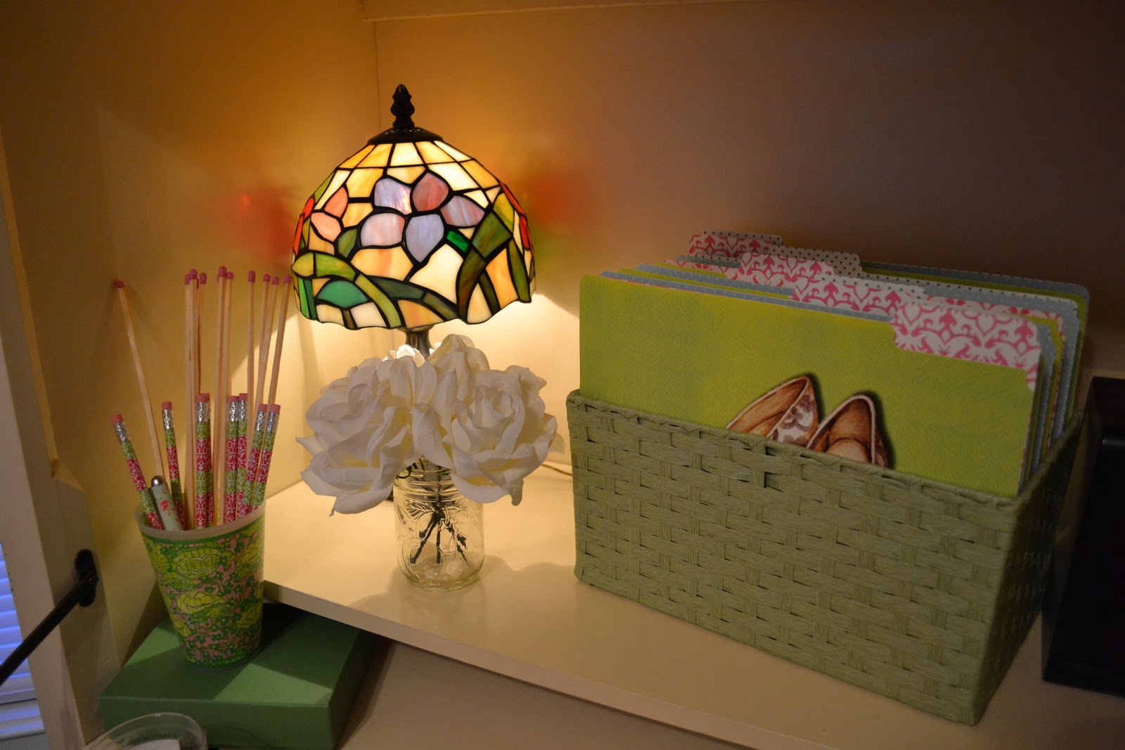 My Office Pink & Green Inspiration Julie Leah A Southern Life