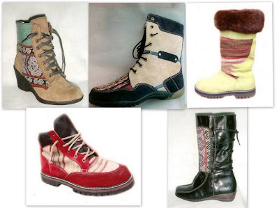 Botines artesanales moda
