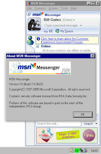 MSN Messenger 7 messenger 7