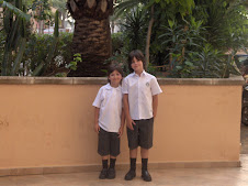 Stefen & Jonathan Ready for School at BIS