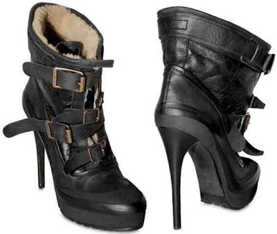 Burberry Fur Boots