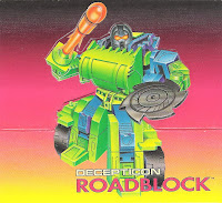 Roadblock character art