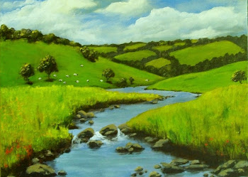 green pastures and still waters