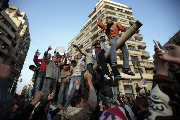 egypt army protest