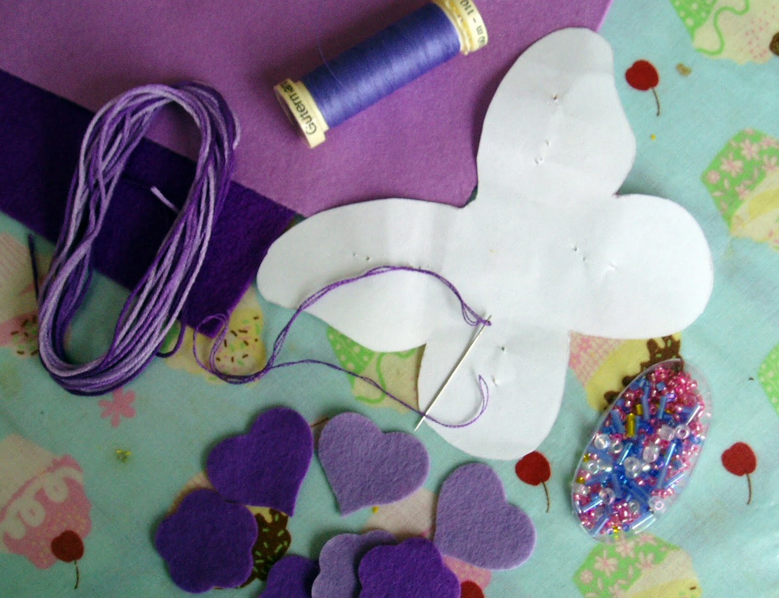 Is it just me or.... Felt Butterfly Hanger Tutorial