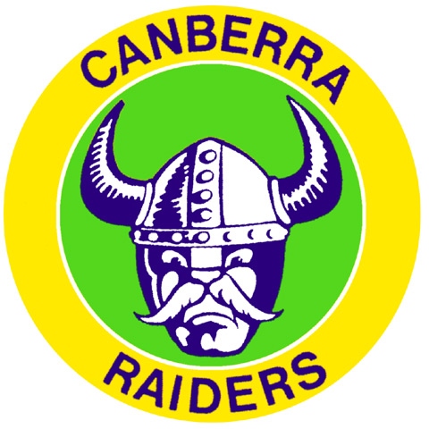 raiders canberra rugby league logos logo old australian nrl original facts school club history kids football ten mark down 1988