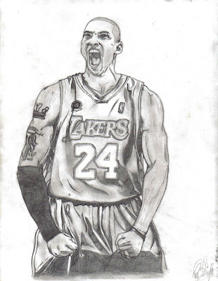 kobe bryant sketches