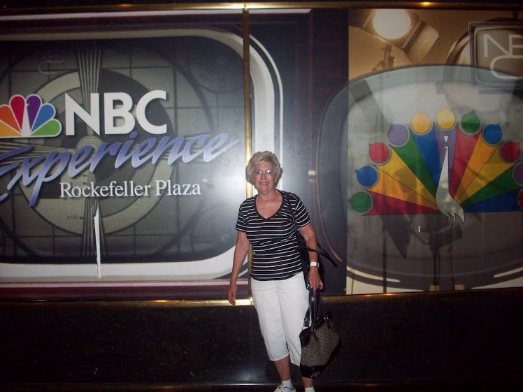 Mom enjoyed the NBC studios tour