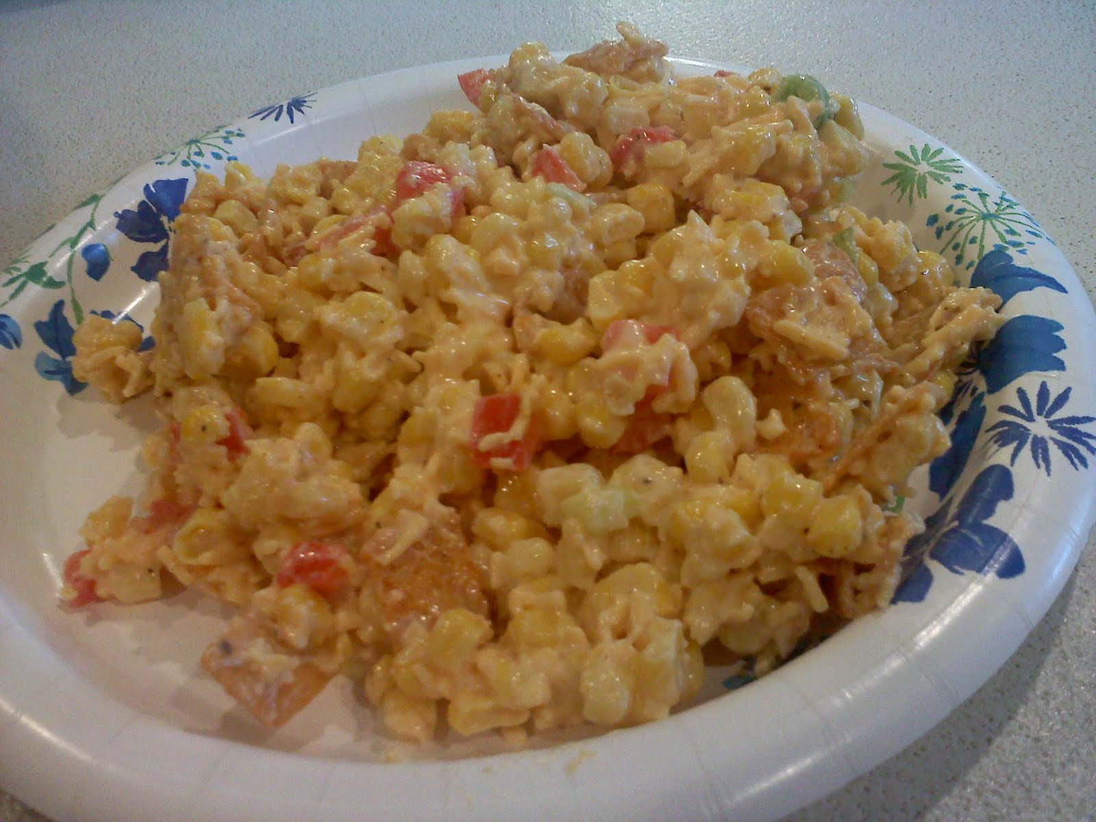 You Go Girl! Chili Cheese Frito and Corn Salad