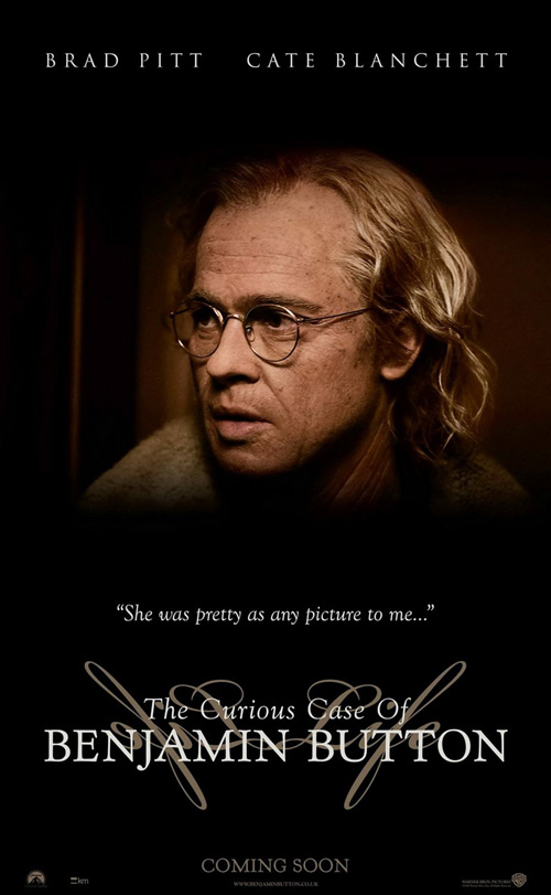 curious case of benjamin button, poster