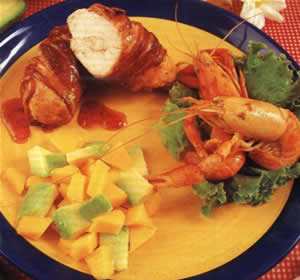 Pechugas con tocino estilo de oaxaca recetas