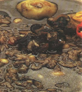 Aguadito de conchas negras recetas