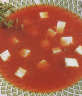 Sopa de tomate con arroz recetas