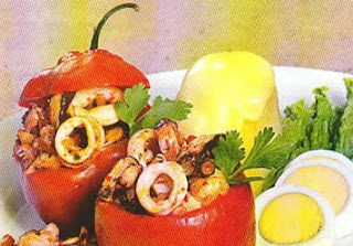 Rocoto relleno de mariscos recetas