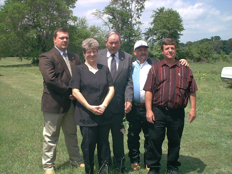 Scott with his Mom, Dad, and Brothers