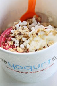 Chill out at The Yogurt Spot.