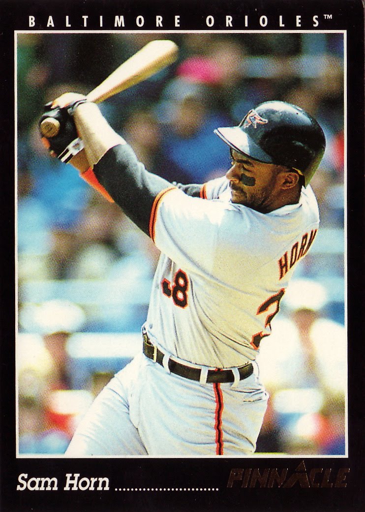 The Baseball Card Blog Sam Horn, Employee No. Awesome