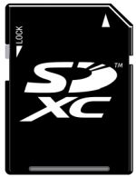 SDXC card image. If 32G SDHC