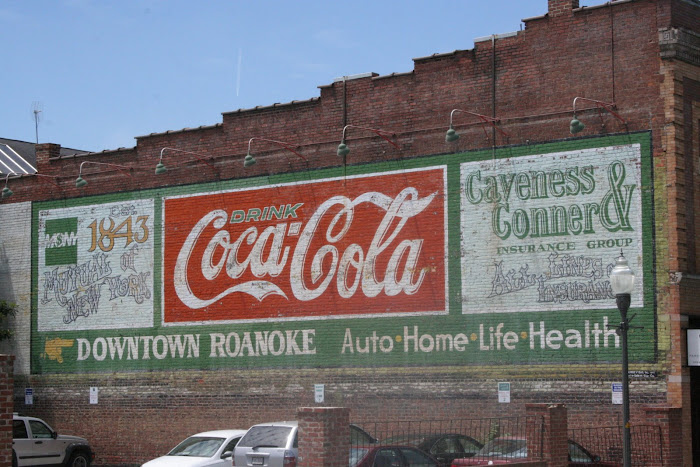 Old Roanoke Sign
