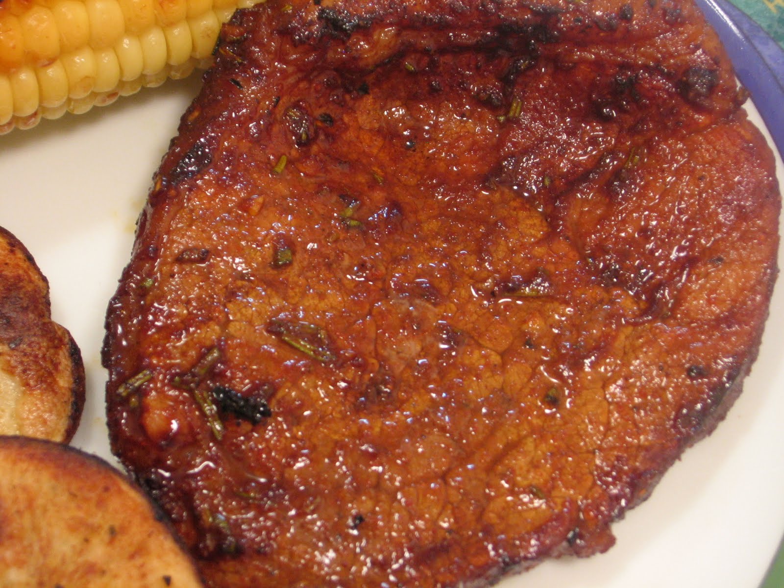 heinz 57 grilled pork chops