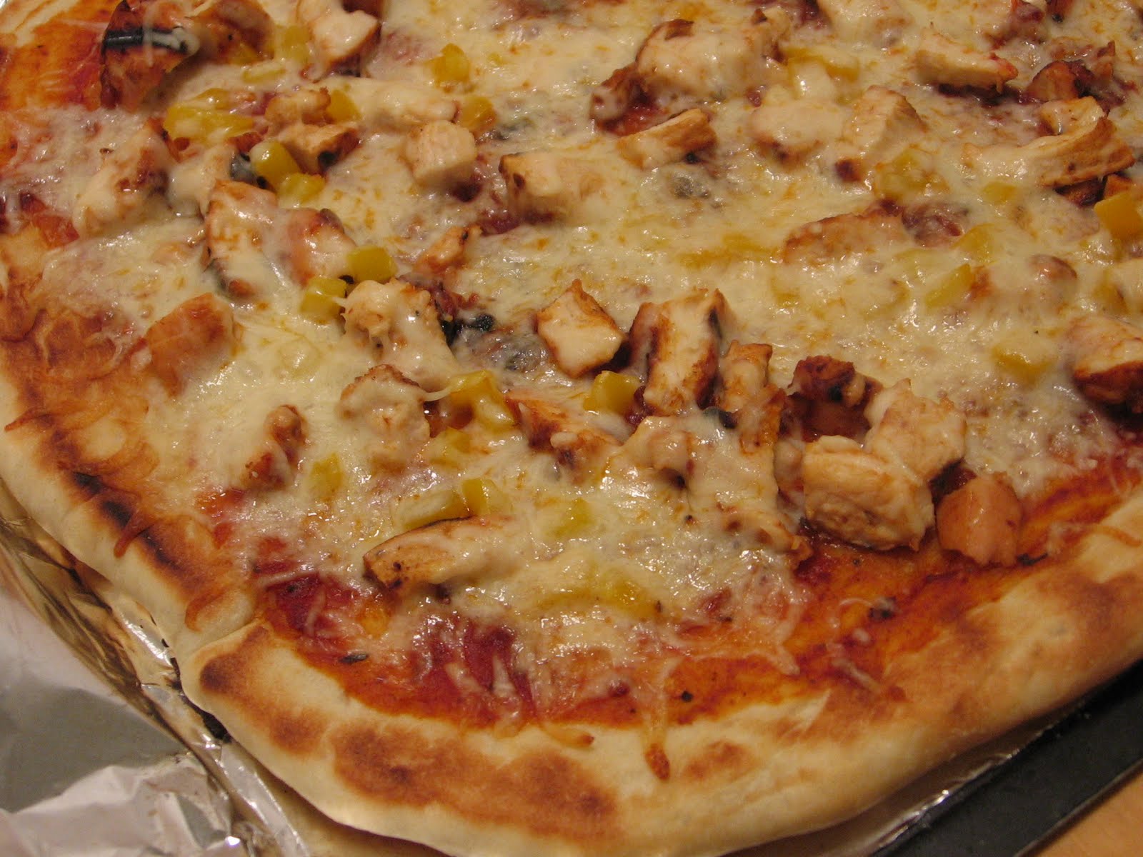 Jenn's Food Journey Grilled Spicy Chipotle Chicken Pizza