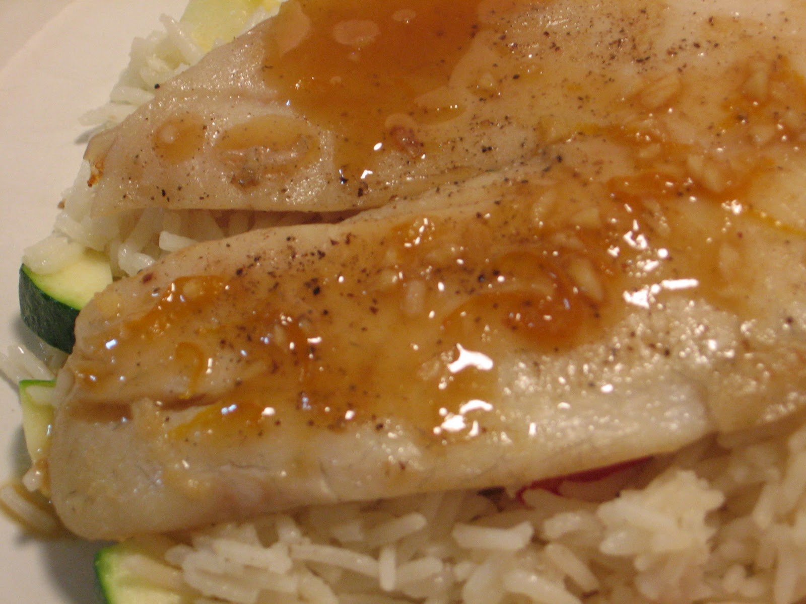 Jenn's Food Journey Tilapia with Orange Glaze