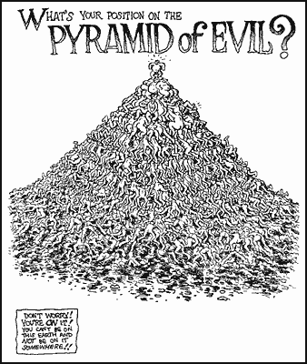 Pyramid of Evil - Robert Crumb