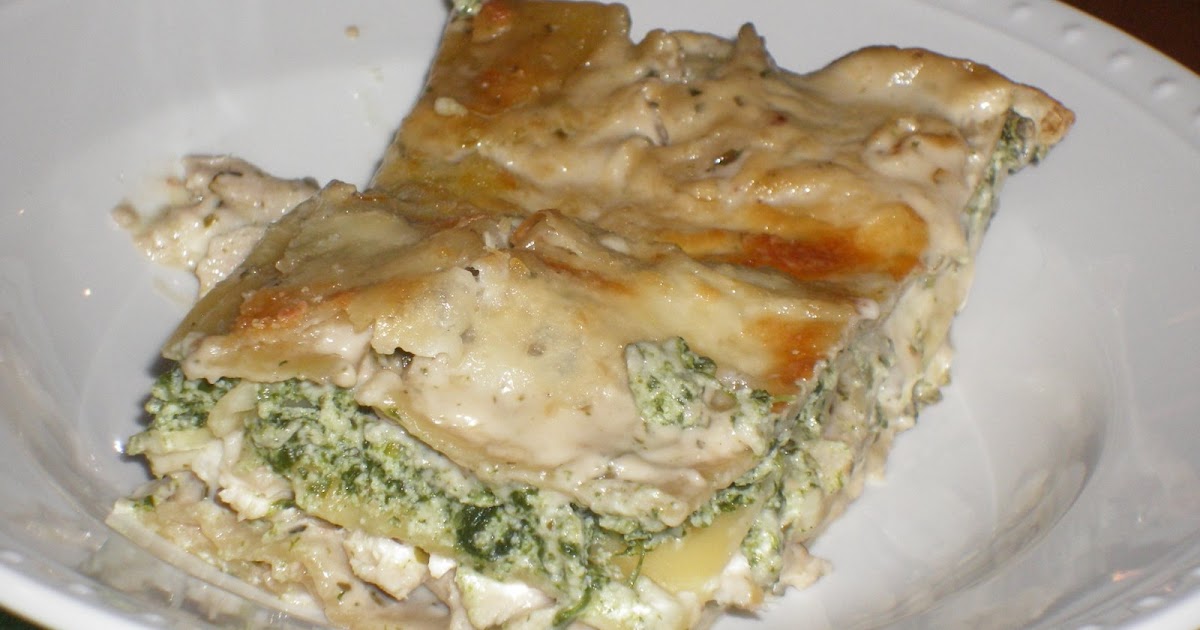 Recipes of a Cheapskate Pesto Alfredo Lasagna