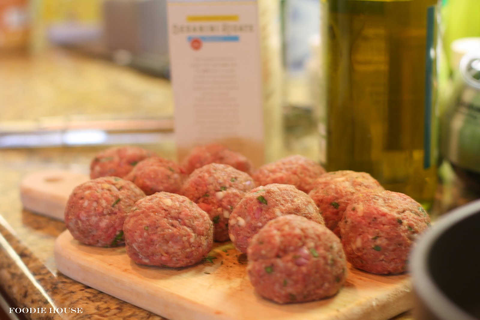 Foodie House The Winner with a Side of EggFree Meatballs