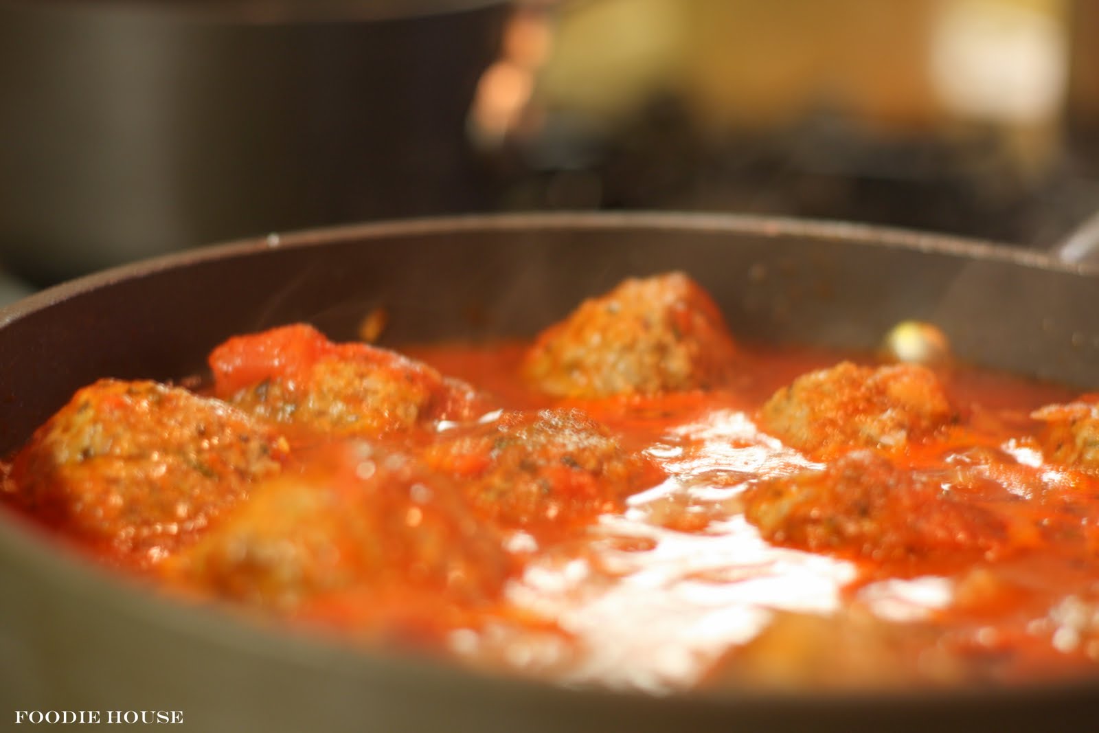 Foodie House The Winner with a Side of EggFree Meatballs