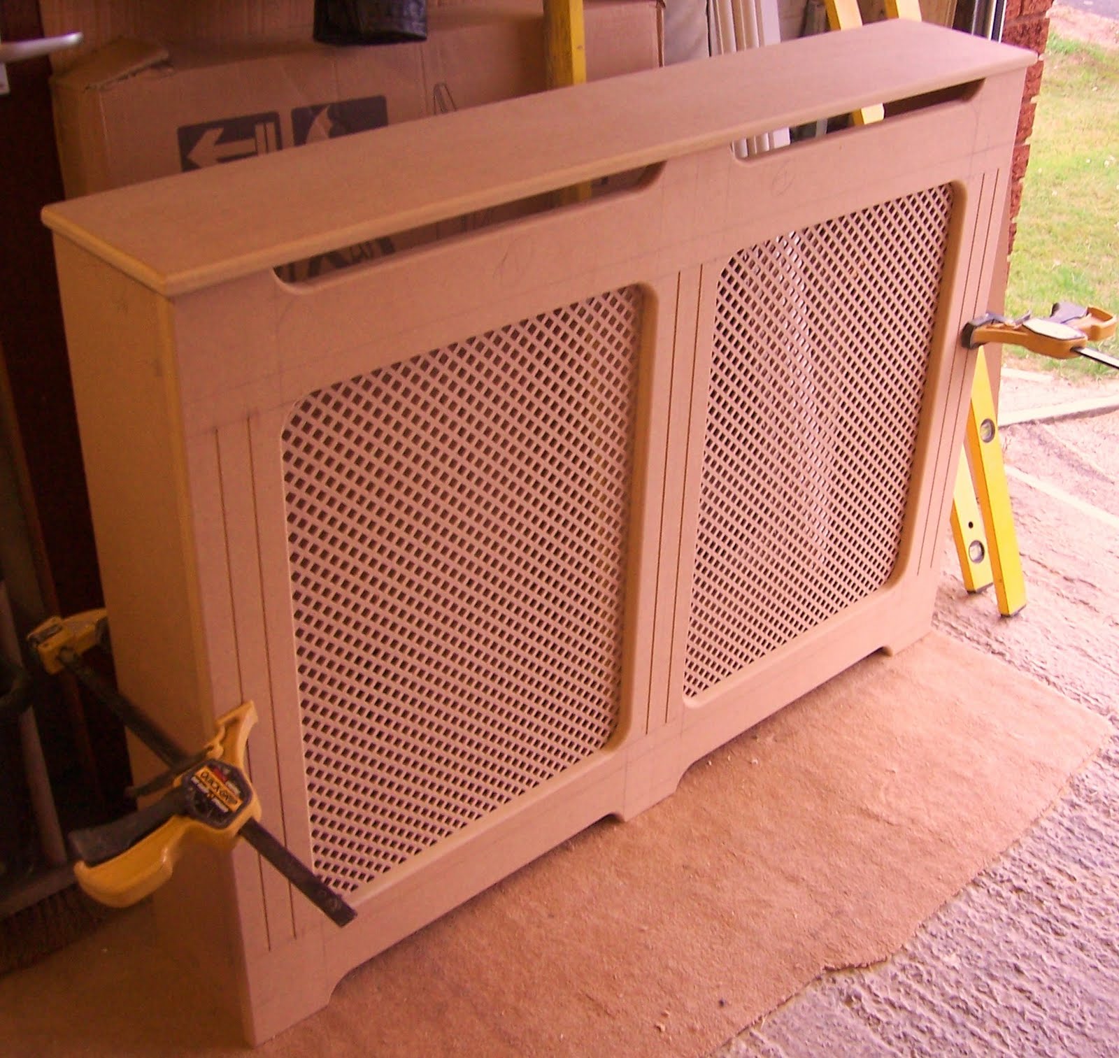 Marti Crafts Handmade storage heater / radiator cover