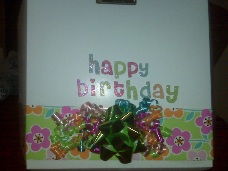 Happy Birthday Decorated Box
