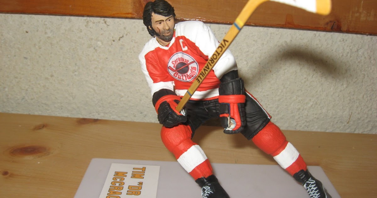 OFF THE BENCH DESIGNS Tim "Dr.Hook" McCracken SLAPSHOT Syracuse Bulldogs