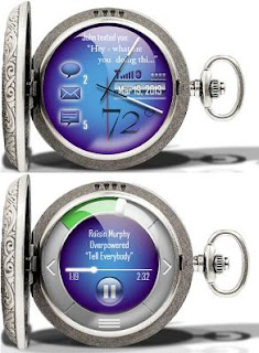 touch screen pocket watch