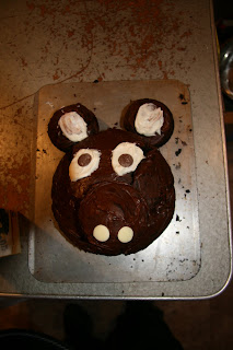 teddy bear cake