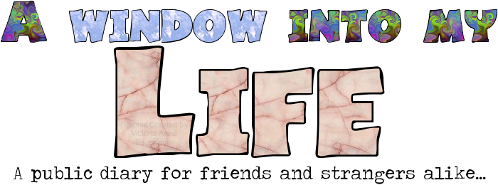 [A window into my life]