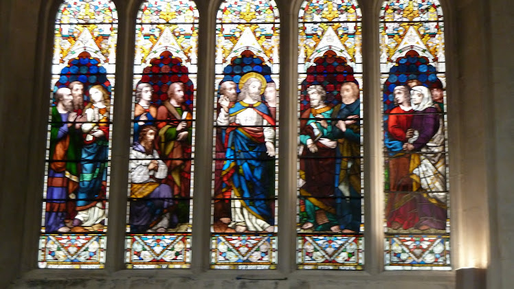 Stained glass window