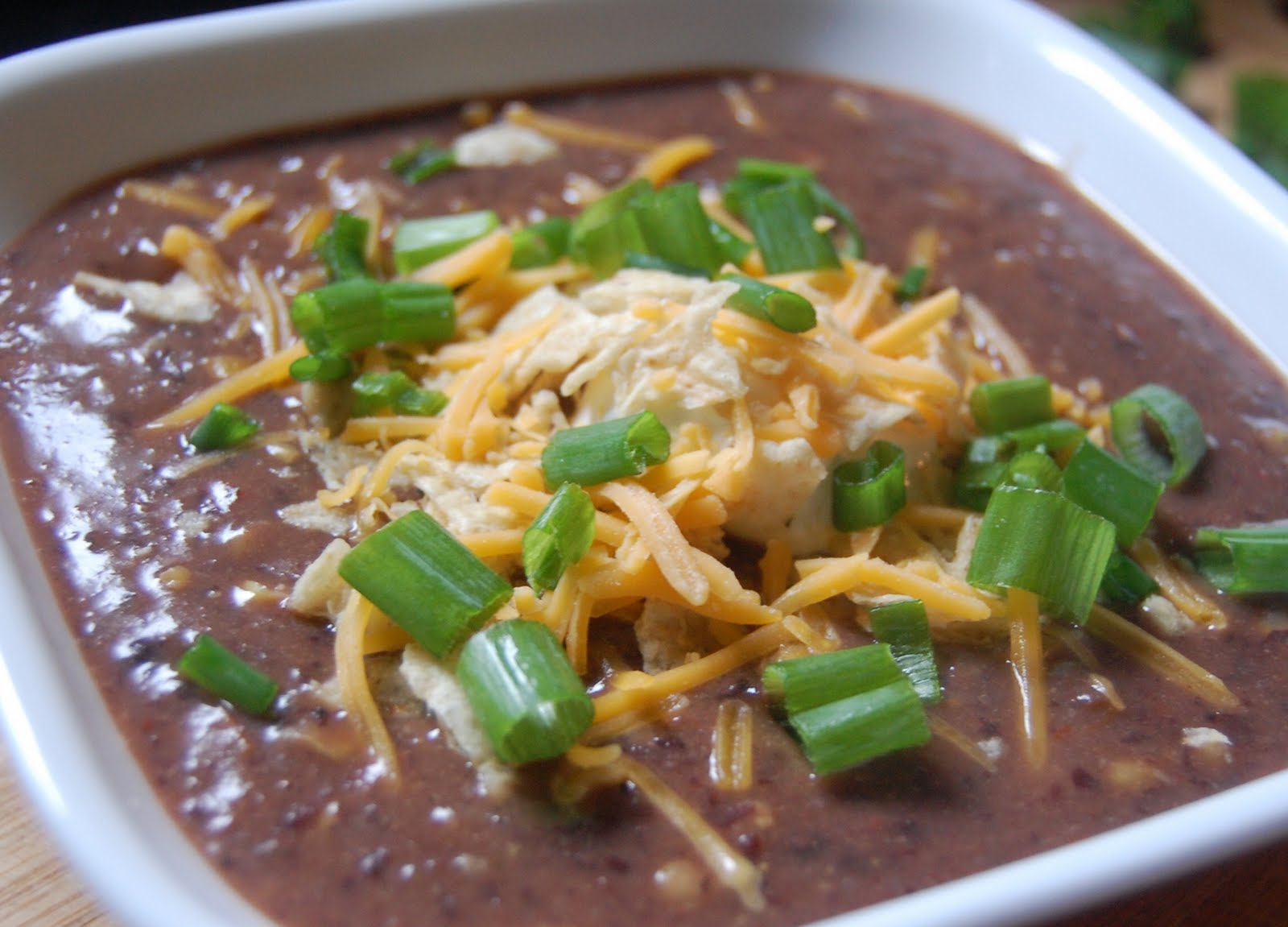 Cassie Craves Black Bean and Salsa Soup