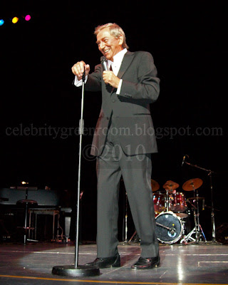 Des O'Connor on tour 2010 as sprightly 78