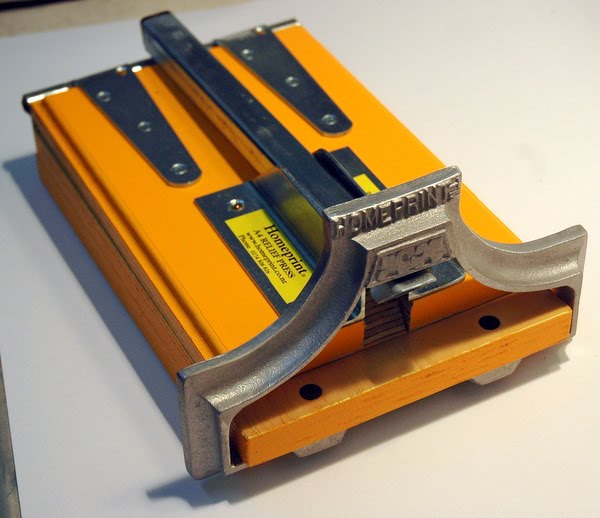 Homeprint Book Arts Centre & Printmaking Supplies Relief Print Press