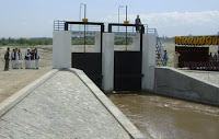 The provincial reconstruction team in Afghanistan’s Nangarhar province funded a $2.8 million project for the province’s Grand Canal, repairing nearly 40 miles of the canal. The project included the repair of 850 gates and installation of five new siphons, including the Moqam Khan siphon shown here.