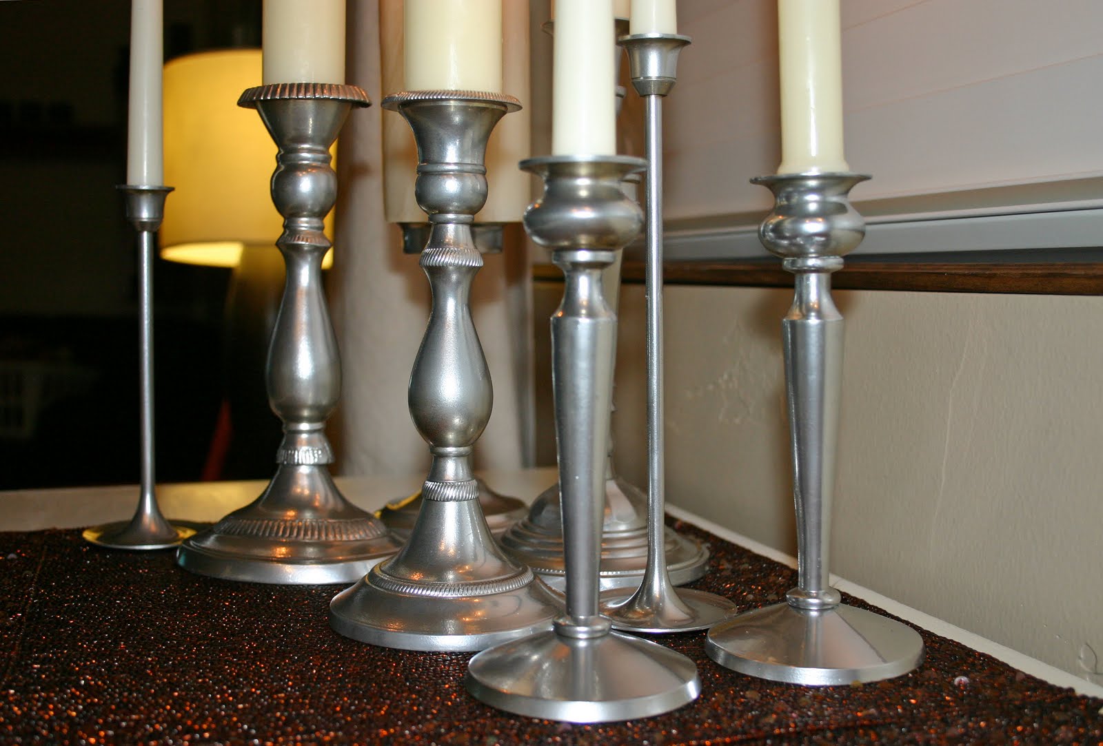Moody Girl Projects Pottery Barn Candlesticks