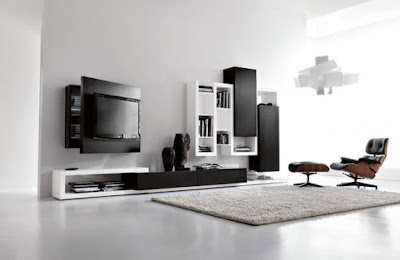 Black and White Living Room Furniture