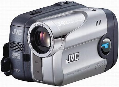 Câmera filmadora digital JVC GR-DA20 Vista Frontal