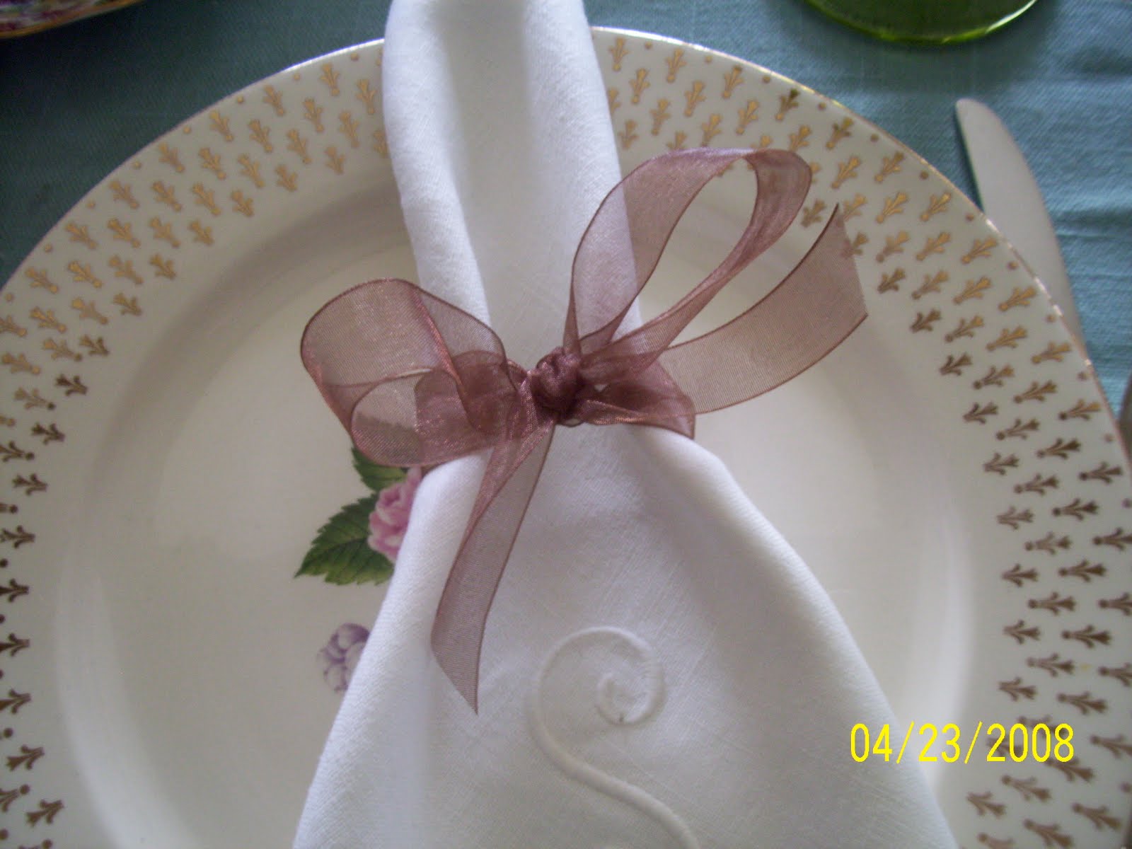 Where Your Treasure Is Napkin Rings/Week Nine