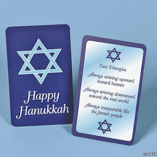 Hanukkah Friends Cards